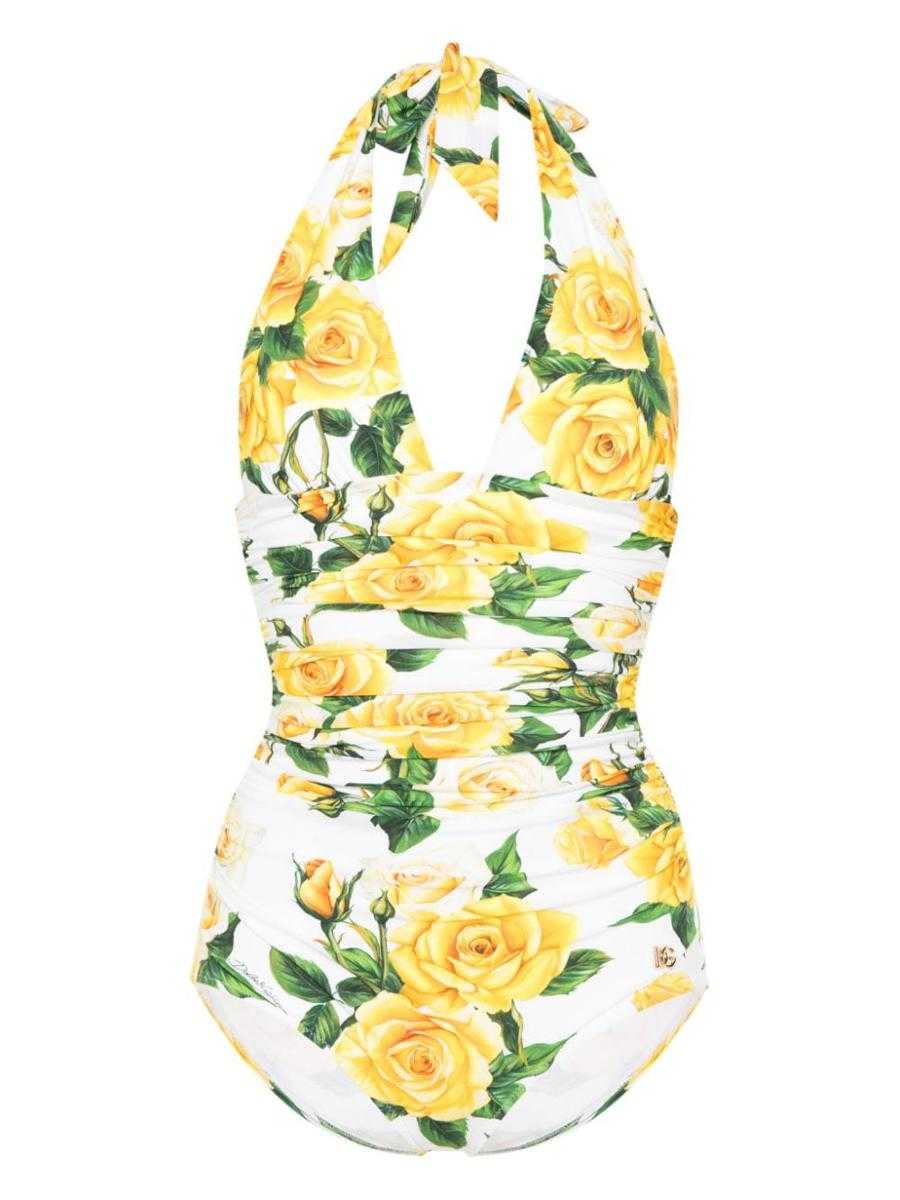 DOLCE & GABBANA, DOLCE & GABBANA Printed swimsuit