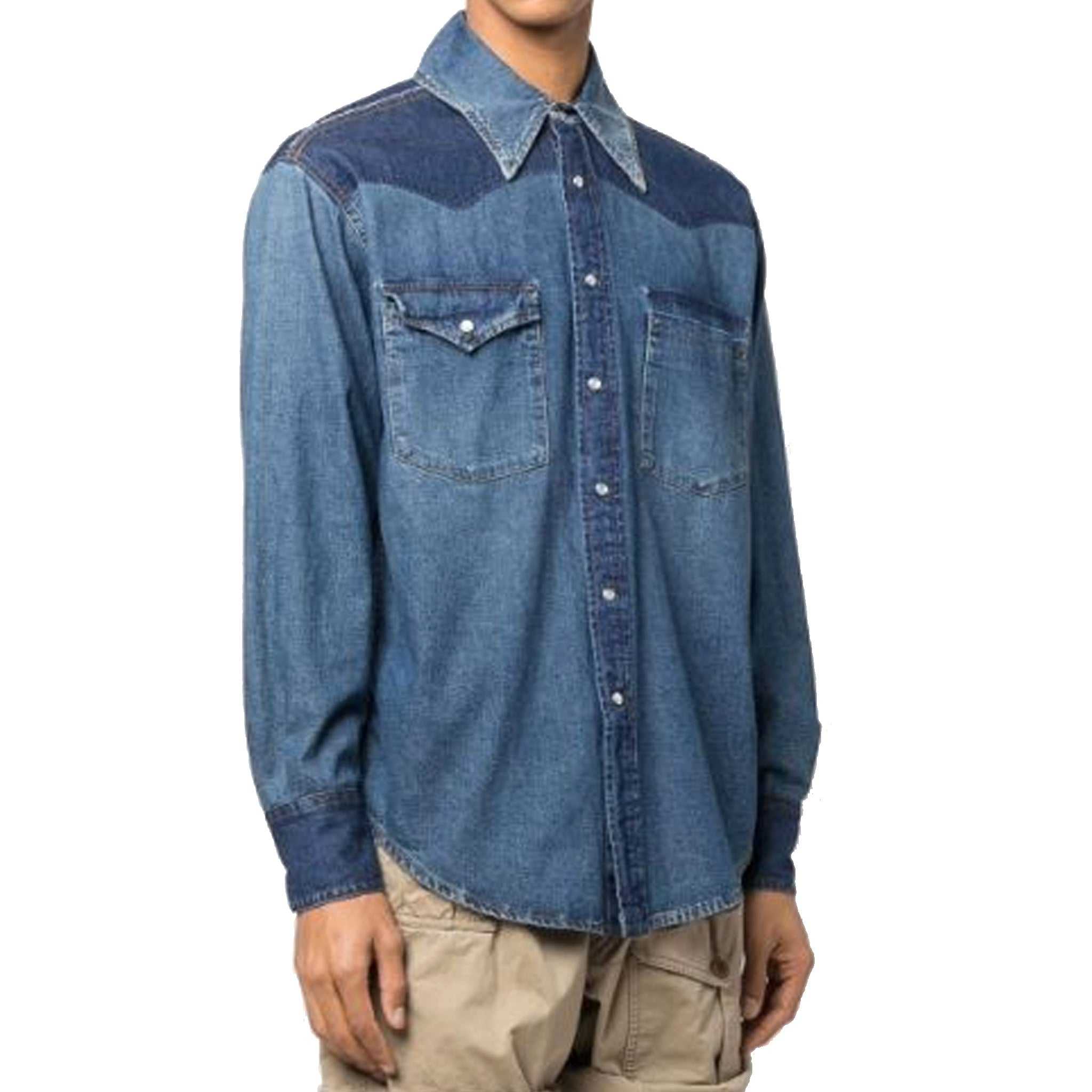 Maison Margiela, Maison Margiela cotton denim shirt