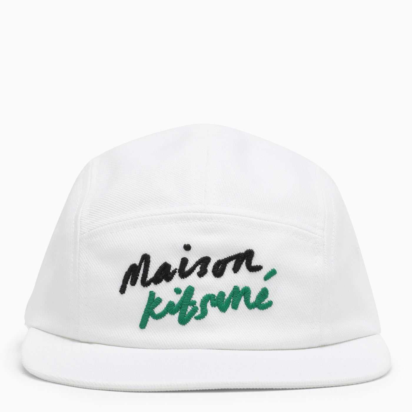 Maison Kitsune, Maison kit suné white hat with embroidered logo