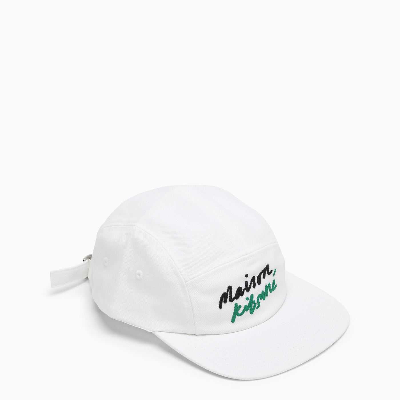 Maison Kitsune, Maison kit suné white hat with embroidered logo