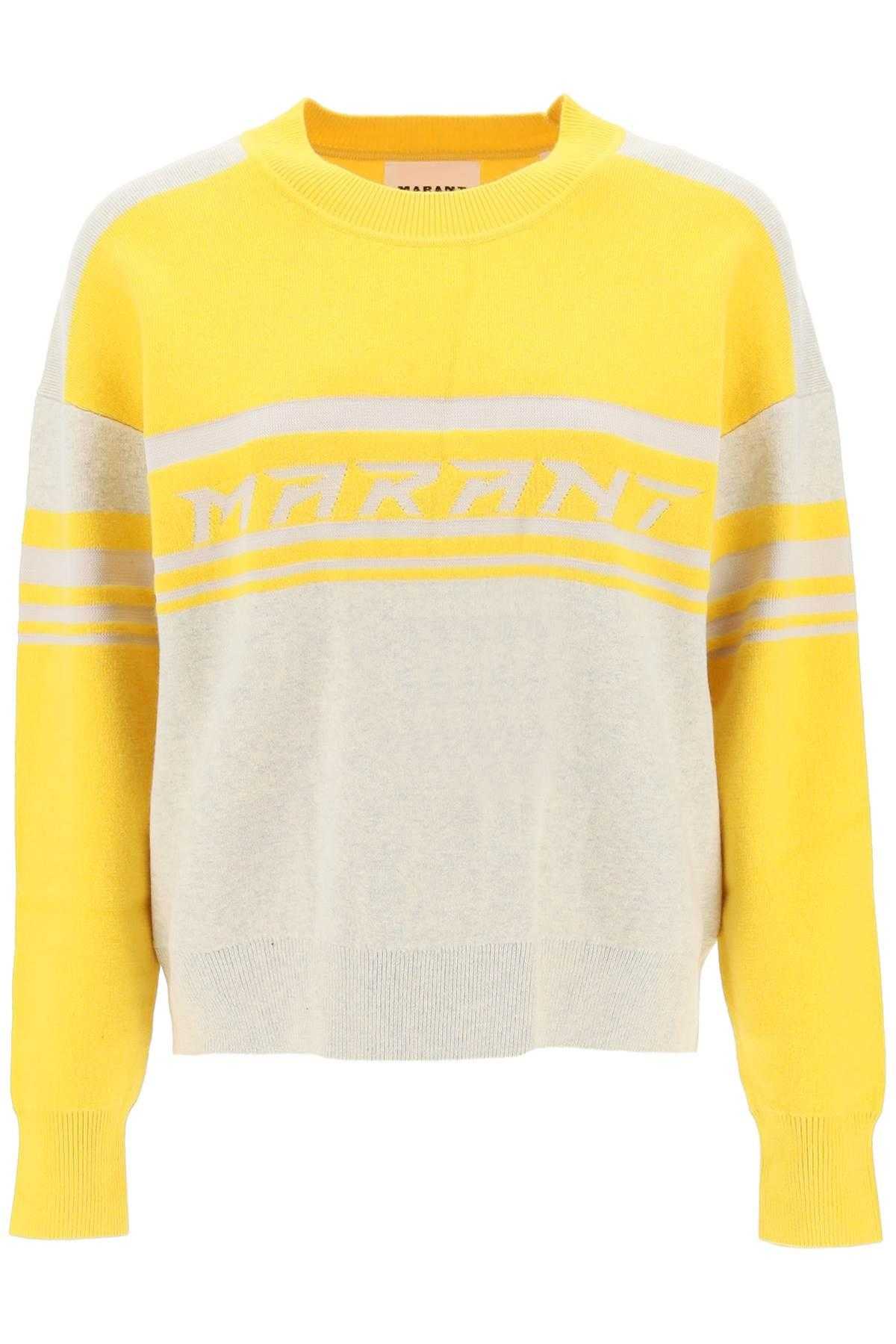 Marant Etoile, Marant Etoile "Callie" Jacquard Logo Sweater