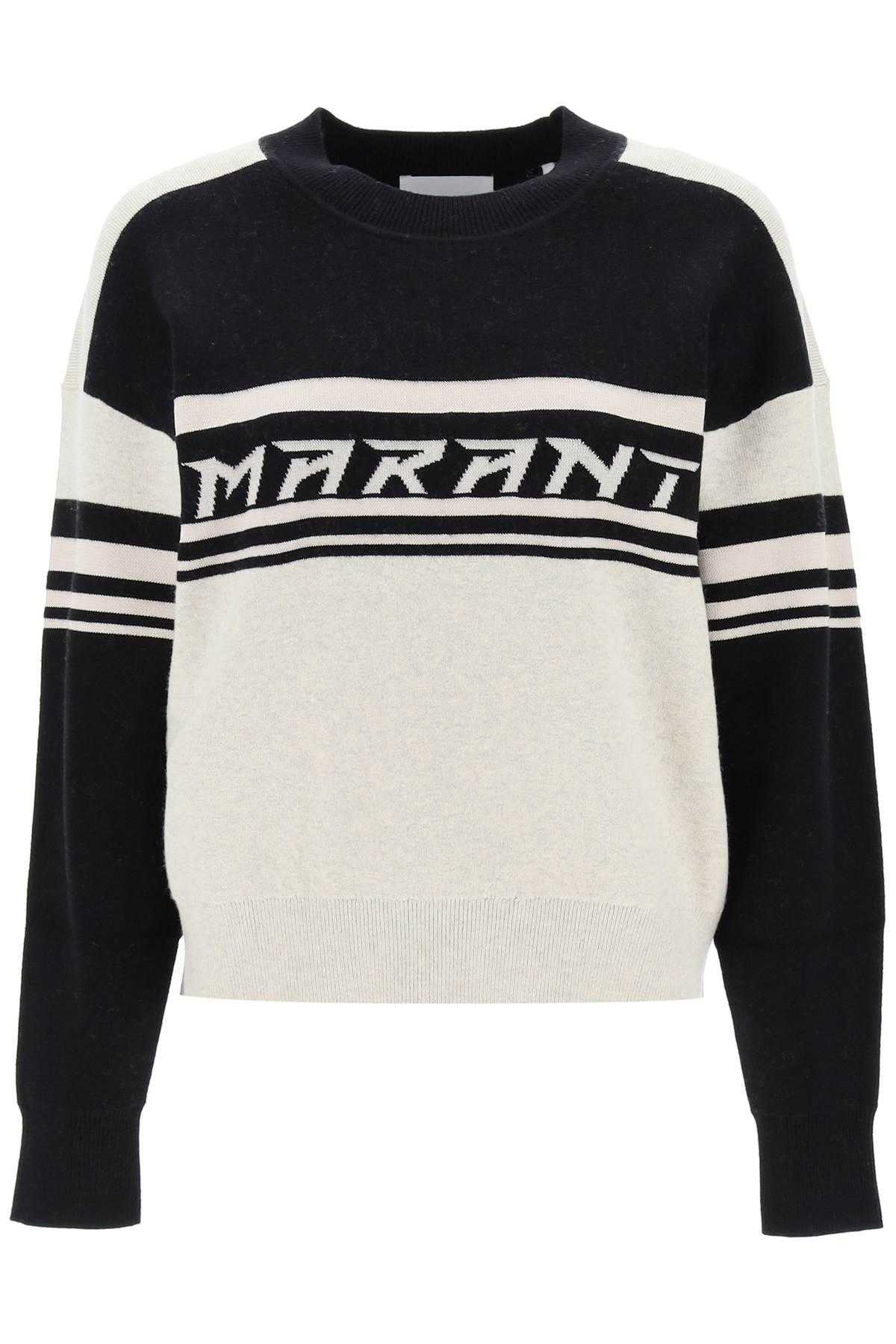 Marant Etoile, Marant Etoile "Callie" Jacquard Logo Sweater