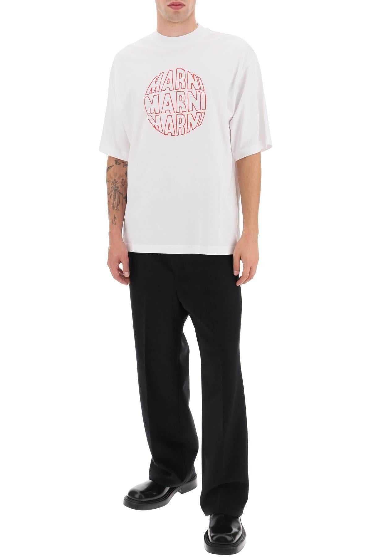 Marni, Marni Outline printed T-shirt