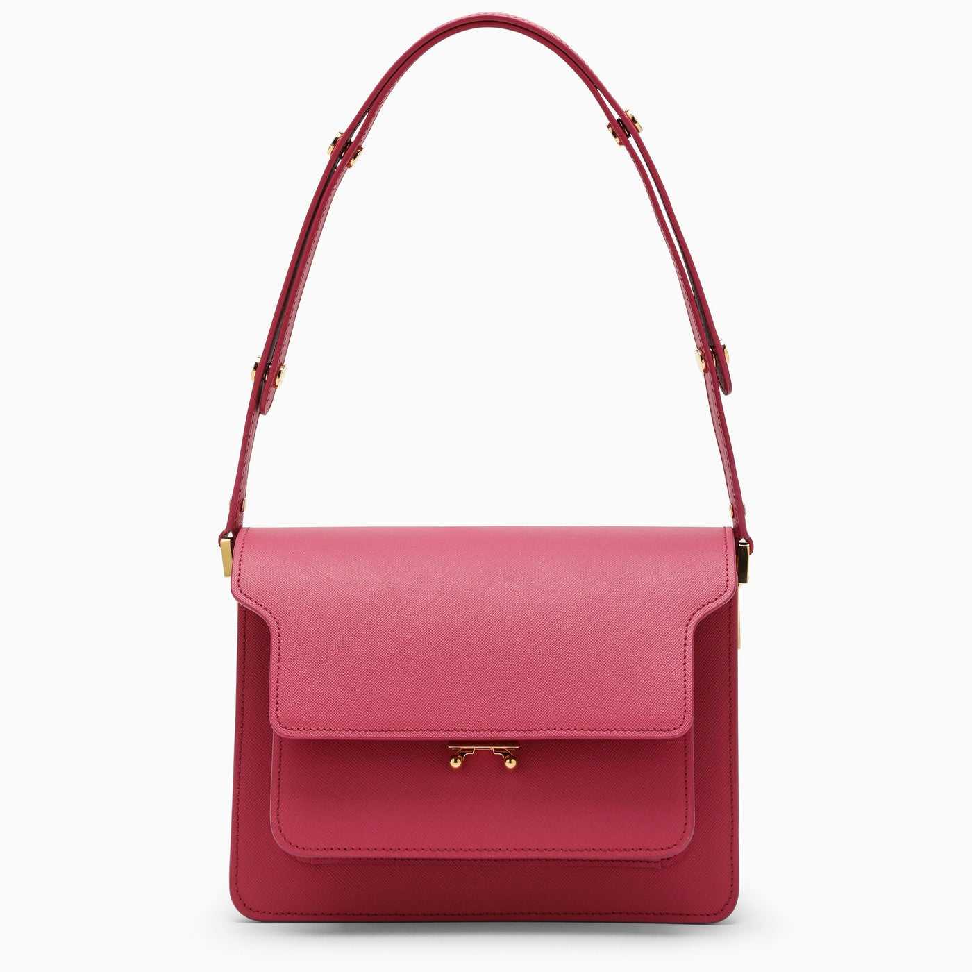 Marni, Marni Orchid Colored Trunk Medium Bag