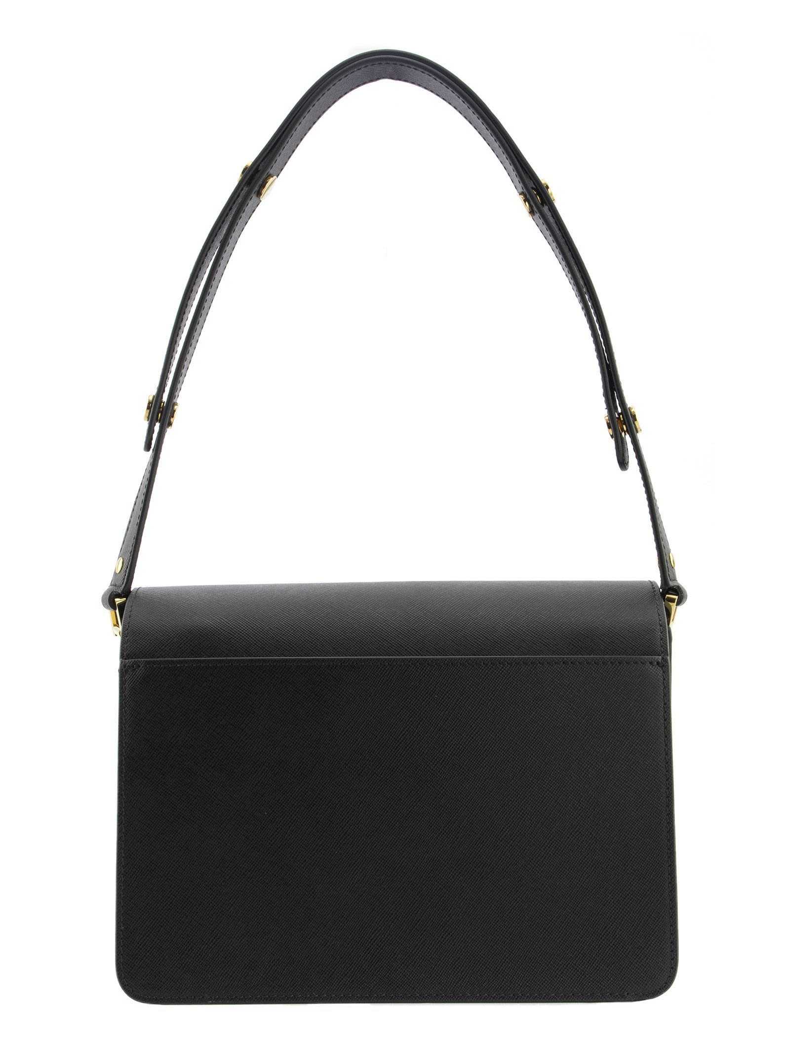 Marni, Marni Trunk Bag in Saffiano Calf